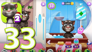 My Talking Tom 2 - Walkthrough Gameplay Ep 33 HD (iOS)