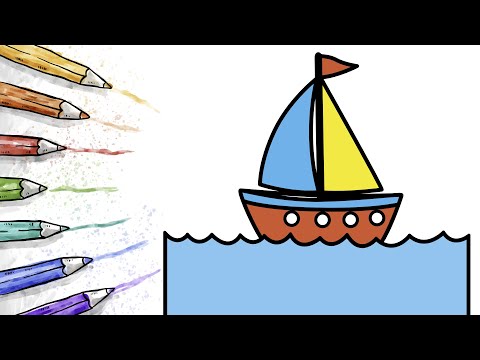 Wideo: Jak Narysować żaglówkę