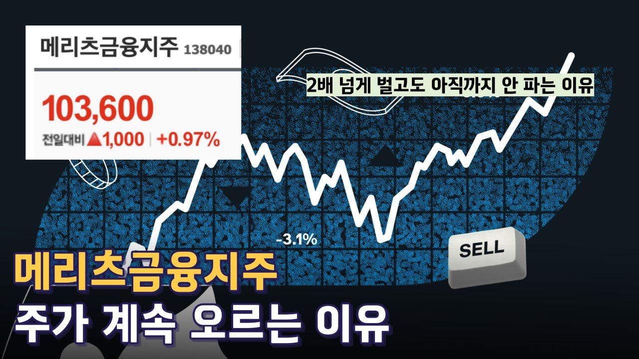 메리츠금융지주, 아직 못 사고 있으시면 참고해보세요 - YouTube