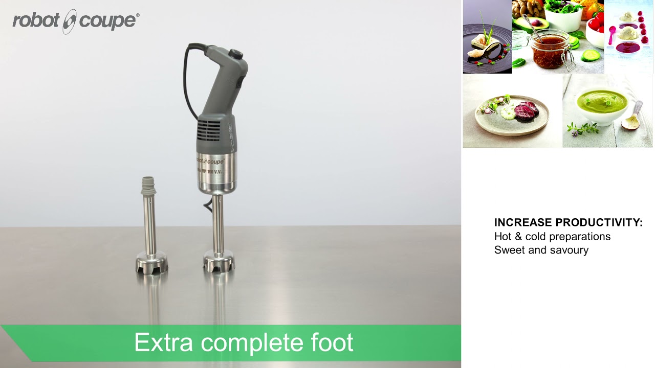 Robot Coupe MMP160VV Mini 7 Variable Speed Immersion Blender - 1/3 HP