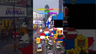 Smallest Border That Your Country Borders