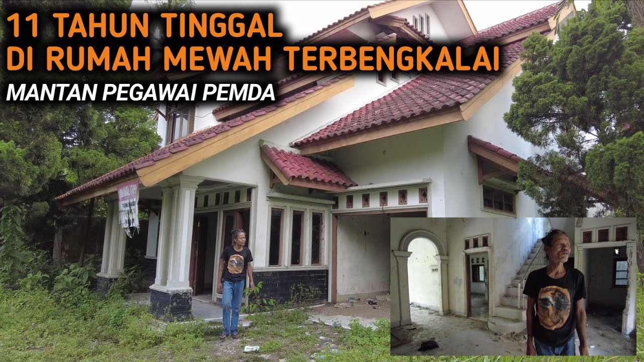 INI NYATA‼️MANTAN PEGAWAI PEMDA TINGGAL DIRUMAH TERBENGKALAI YANG TERKENAL ANGKER
