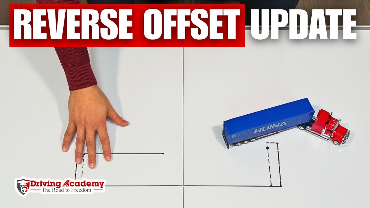 REVERSE OFFSET MANEUVER EXPLAINED | Step-By-Step CDL Guide - YouTube