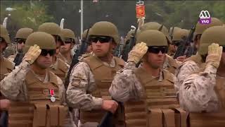 Chilean Army military parade