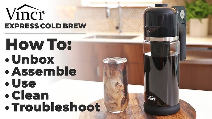 How to use the ALDI Cold Brew Coffee System