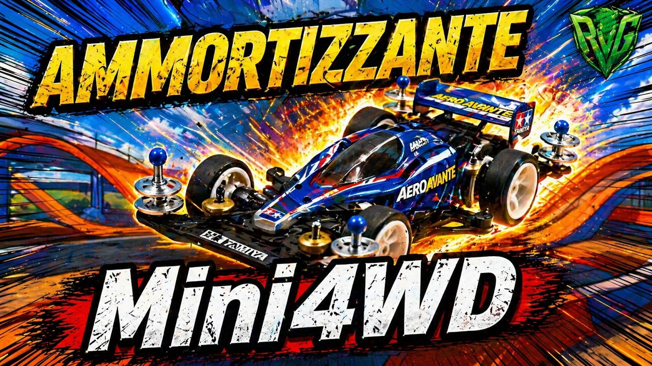 Scopriamo insieme il sistema di AMMORTIZZAZIONE Mini4WD 🧩 | Open Jump