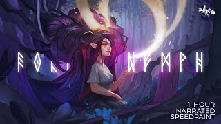 Forest Nymph 1 Hour Narrated Speedpaint By Dave Greco 