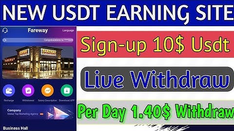 USDT Earning Mall Site || USDT Mining Site || USDT Order Grabbing Site || TRX Mining Site