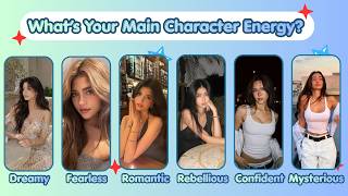 What’s Your Main Character Energy? 👑 | Fun Aesthetic Personality Quiz