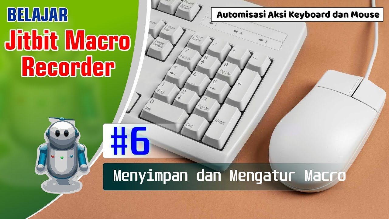 #6 Сохранение и организация макросов Jitbit Macrorecorder