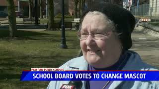 School board votes to retire controversial mascotSchool board votes to retire controversial mascot
