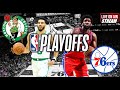 Celtics VS 76ers 🟢LIVE🏀  #NBA #BOSvsPHI  Watch Party Fan Chat  Fan Reactions LIVE Stream