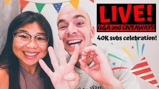 We Have BIG NEWS! (What’s next for our channel) - Special 40K subs celebration, LIVE from Kuantan