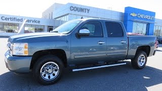 2011 Silverado LS 2WD Crew Cab Blue Granite Metallic