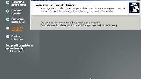 setup Windows Server 2003 Web Edition 2