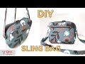 How To Make a Cute Sling Bag | Cara Membuat Tas Selempang Wanita