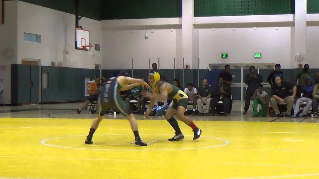 Sokar Omar Dundalk High School Wrestling Match 2014 YouTube
