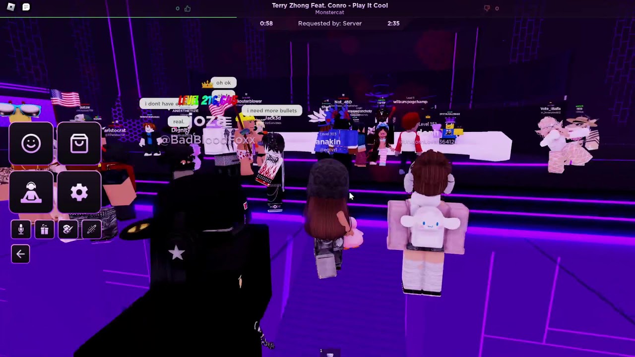 beefing with ppl on roblox