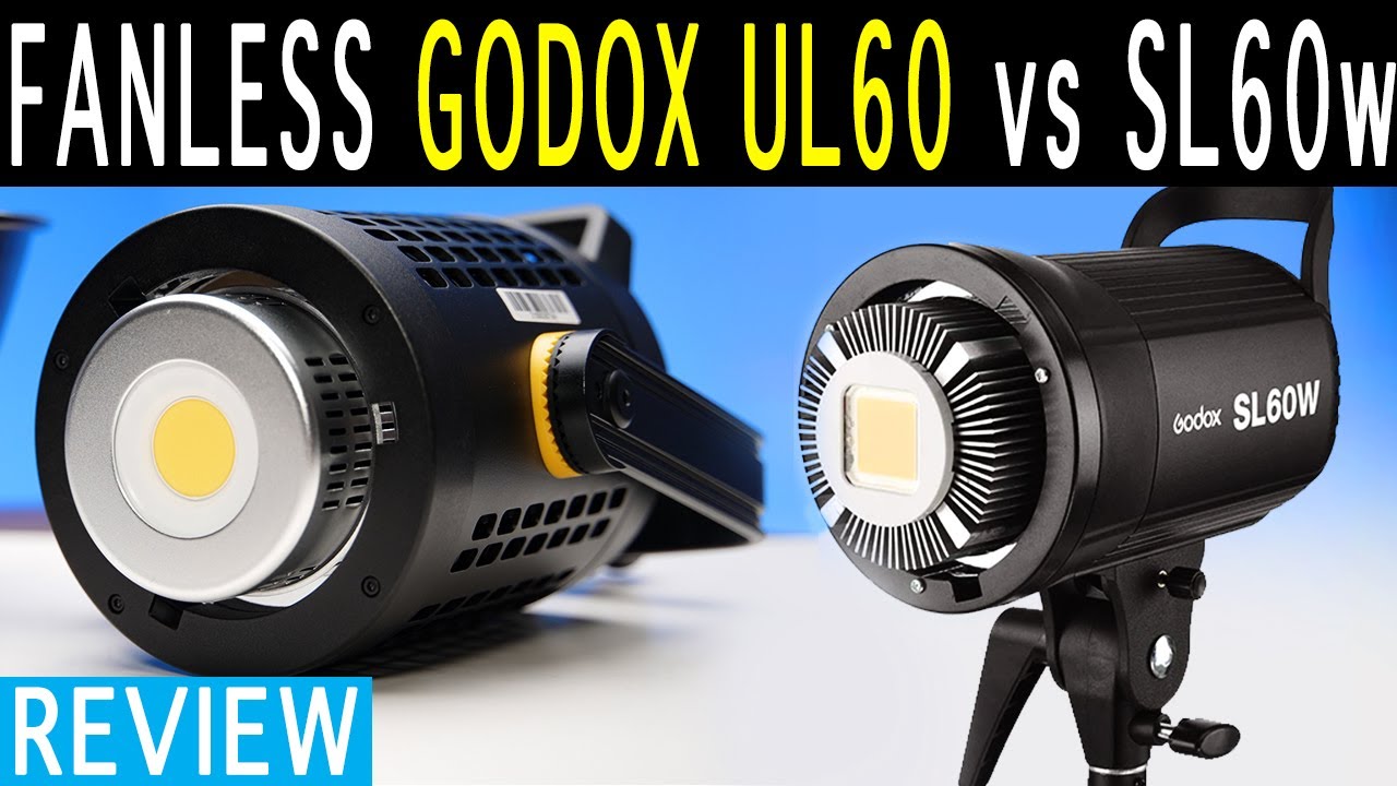 Fanless Godox SL60 Has Arrived!, Godox SL60w vs UL60 Review