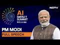 PM Modi At India AI Impact Summit: "India Centre Of Tech-Enabled Ecosystem"