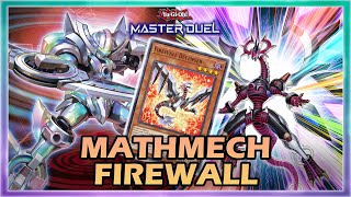 MATHMECH FT. FIREWALL ENGINE GAMEPLAY IN YUGIOH MASTER DUEL