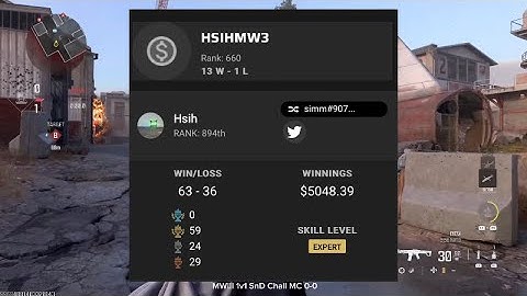 He’s 13-1 In Wagers! CMG 1v1 SnD Chall ($3.60 POT)