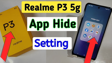 How to Hide Apps on Realme P3 5G | Realme P3 App Hide Setting