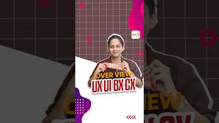 What is UX, UI, BX, CX? | Learn with Kitkat🍫 | Explained for beginners #ux  #ui #uxuidesign