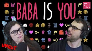 Watch our brains melt (Baba Is You pt.1 uncut)