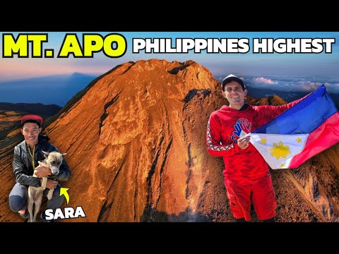 PHILIPPINES HIGHEST MOUNTAIN - Climbing Mount Apo in One Day!