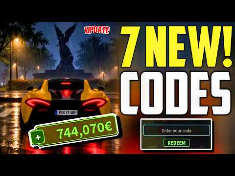 [RAIN]🎃UPDATE! CODES - FIX IT UP! ROBLOX CODES 2026 - FIX IT UP! CODES 2026