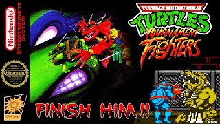 TMNT: Tournament Fighters - Finish Him Hack [NES]