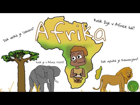 Video: Reliéf Afriky a minerálů. Krajiny Afriky