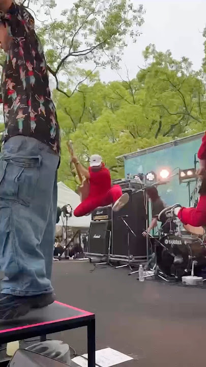 Boyz in red, warriors of EMNW #rapmetal #newera #japaneserock