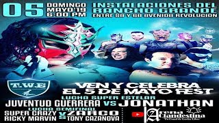 | #TWEPromociones | RickyMarvin &amp; SuperCrazy vs Zarco &amp; TonyCasanova |