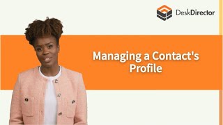 OMW - Managing a Contact's Profile