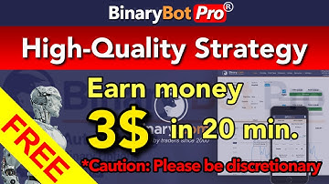 Binary Bot Pro | High-Quality Strategy (2021)