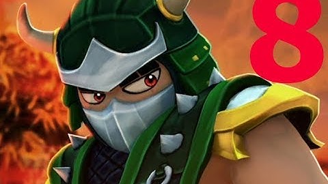 Clumsy Ninja - Gameplay Walkthrough Part 8 - Level 10-11 | BuddyFun