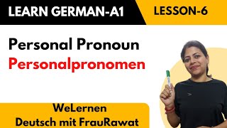 Learn German A1 | Lesson 6: Personal Pronouns (Personalpronomen)