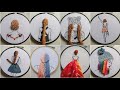 Girl and Hair Embroidery Compilation || Doll Embroidery video - Let's Explore