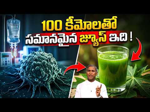 100 కీమో తో సమానమైన జ్యూస్ ఇది ! | 7 Benefits of Papaya Leaf Juice | Dr Manthena Satyanarayana Raju