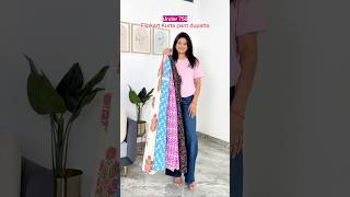 Flipkart kurta set haul under 750 l Kurti Pant dupatta haul #kurtaset #kurti #affordable