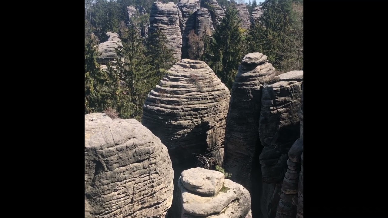 The beauty of “Prachovské Skály/Rocks Prachov” Czech Republic