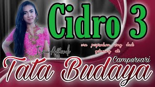 CIDRO 3 Ora perpisahan sing dadi getune ati || TATA BUDAYA Campursari || YH AUDIO Jilid 2