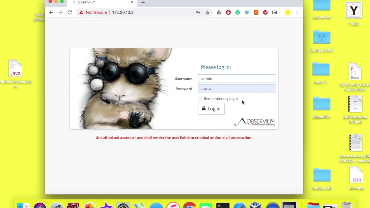 Installing Turnkey Observium and SNMP in VirtualBox - YouTube