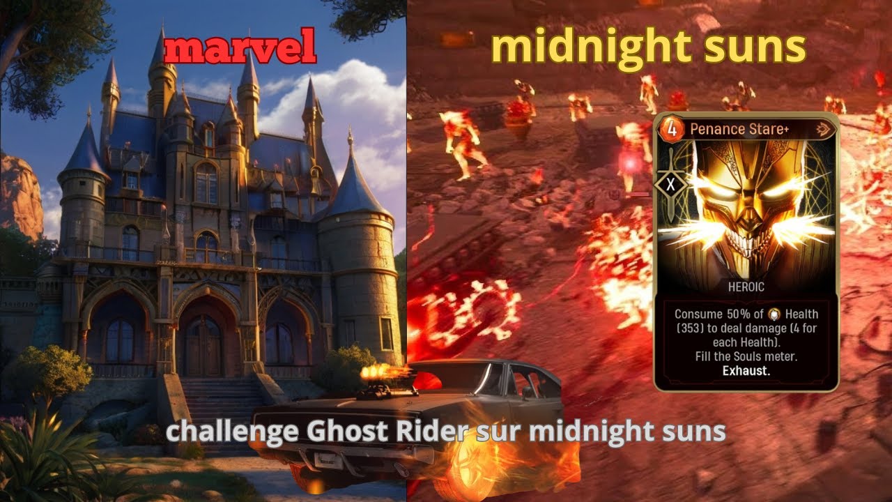 Challenge / défi sur Marvel Midnight Suns gameplay [FR] de