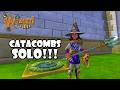 Wizard101 THE LEVEL 130 STORM CATACOMBS SOLO DAY ONE