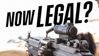 Machine Guns Soon To Be Legal? - Federal Judge Strikes Down Ban