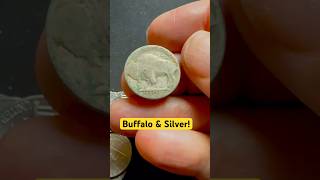 Old Buffalo Nickel & Silver Coins Found!