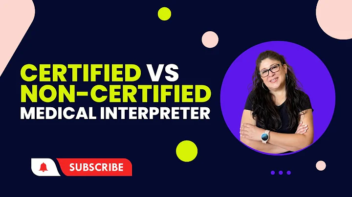 CERTIFIED AND NON-CERTIFIED MEDICAL INTERPRETERS DIFFERENCES #medicalinterpreter #interpreter